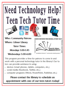 Teen Tutor Tech Time