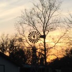 Windmill in downtown Utopia