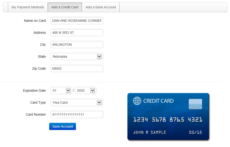 image of how to add a credit card to billing