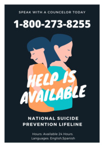 National Suicide Lifeline Help is available