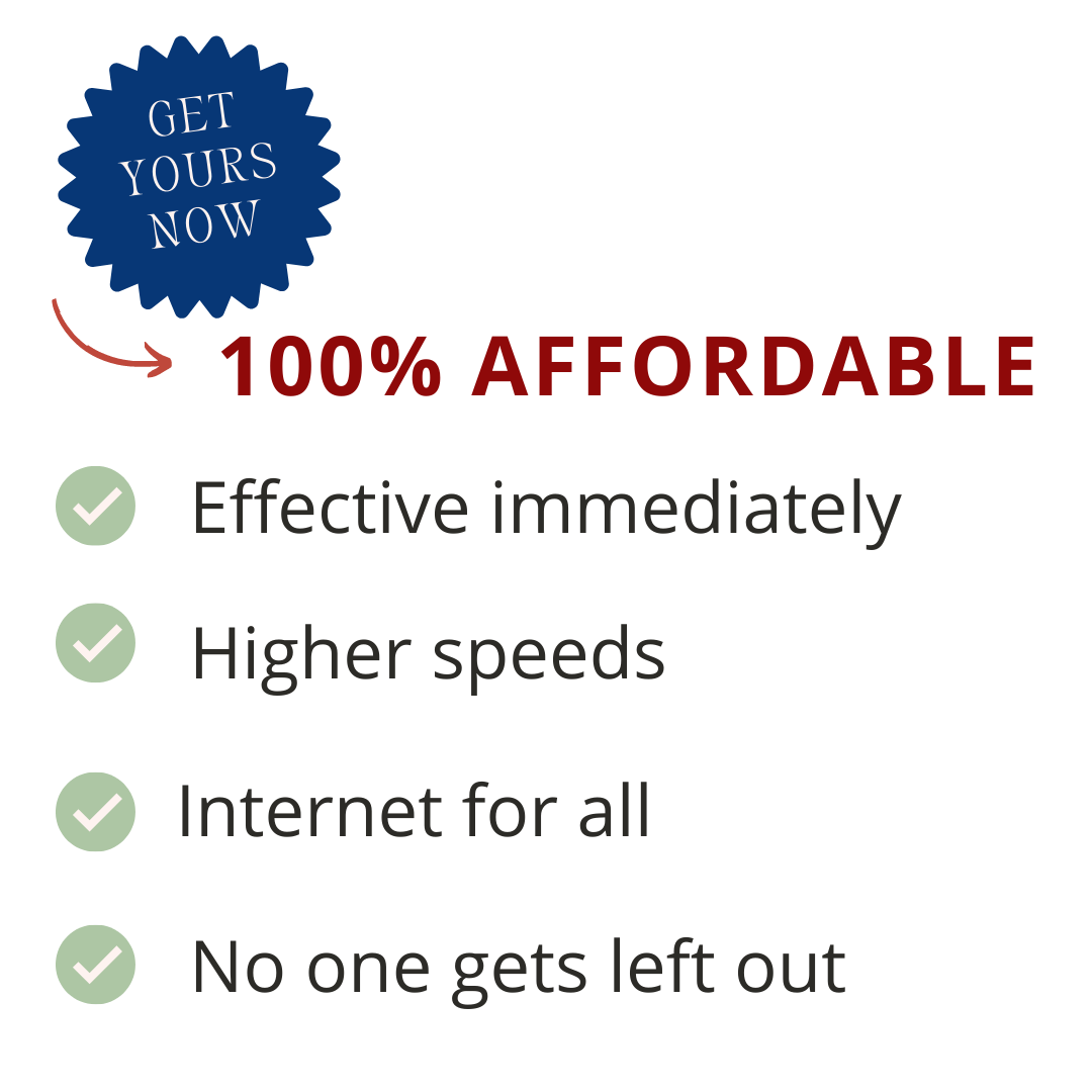 Internet affordable